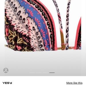 Agua bendita bikini New w tags.  Small bottom Large top